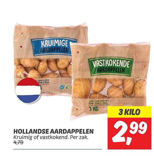 HOLLANDSE AARDAPPELEN