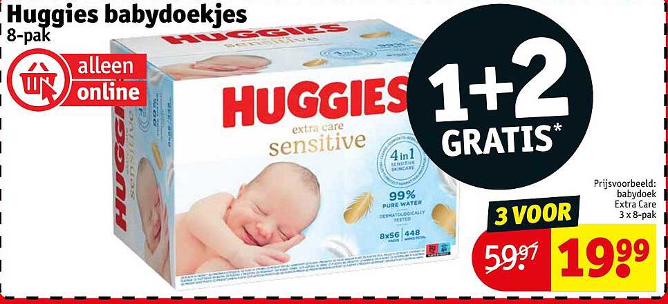 Huggies babiedoekjes