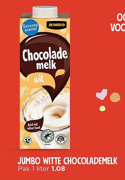 JUMBO WITTE CHOCOLADEMELK