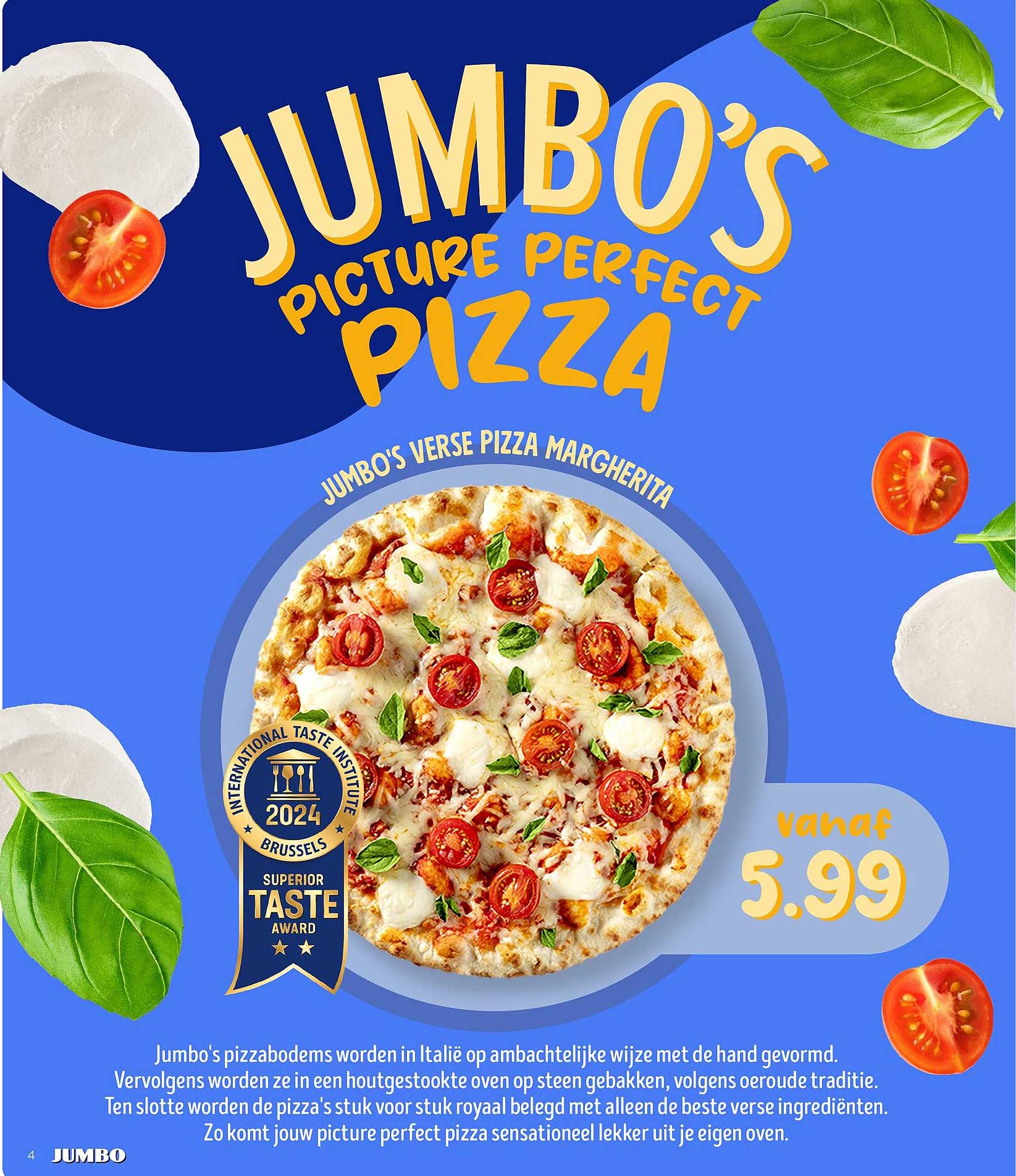 JUMBO'S PICTURE PERFECT PIZZA