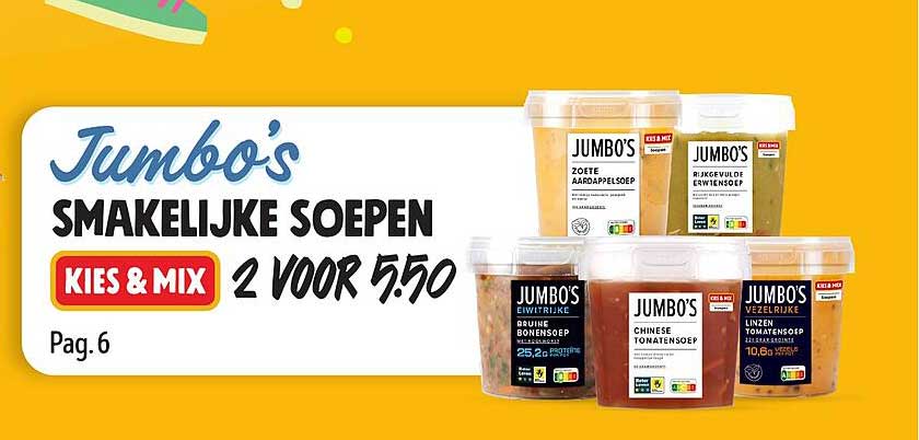 Jumbo's Smakelijke Soepen