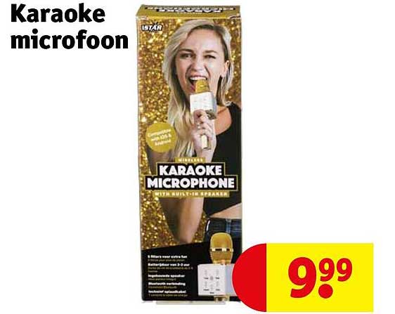 Karaoke microfoon