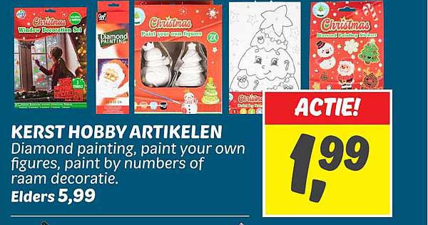 KERST HOBBY ARTIKELEN