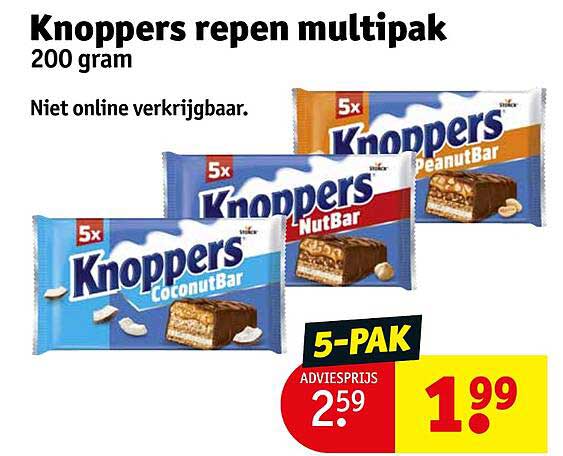 Knoppers repen multipak