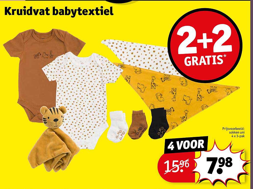 Kruidvat babytextiel