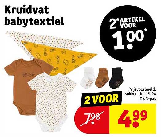 Kruidvat babytextiel