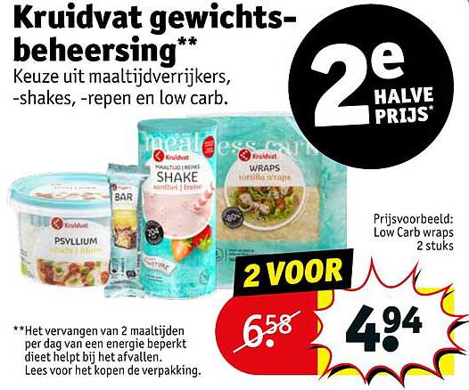 Kruidvat gewichtsbeheersing**