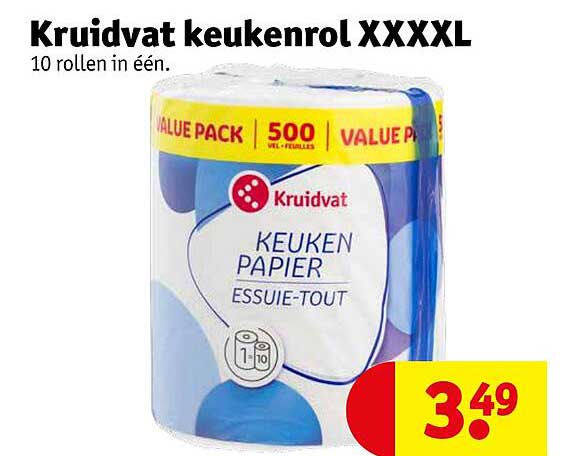 Kruidvat keukenrol XXXXXL