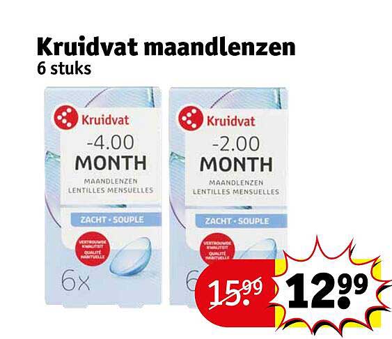 Kruidvat maandlenzen