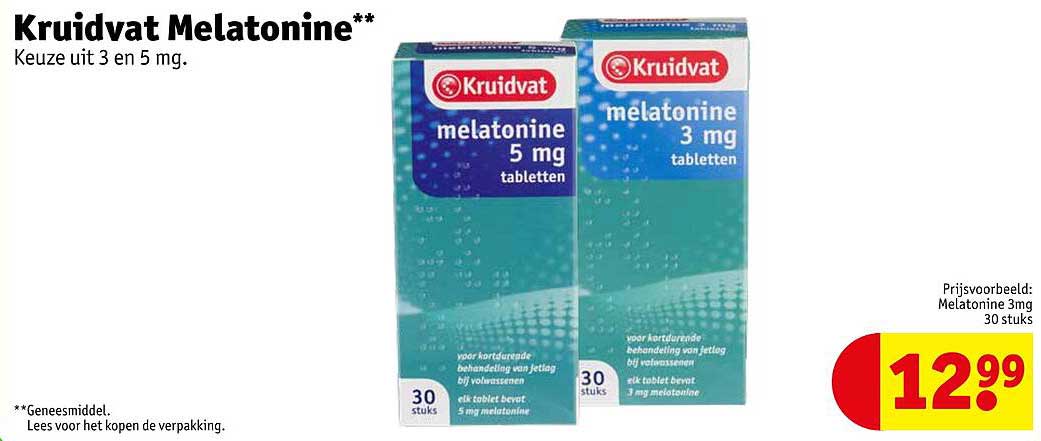 Kruidvat Melatonine