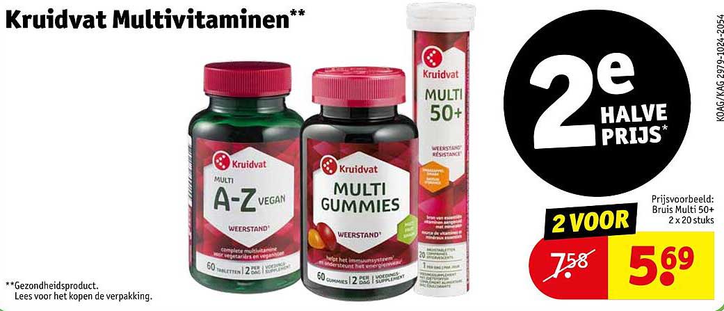 Kruidvat Multivitaminen**