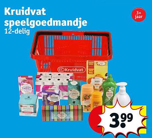 Kruidvat speelgoedmandje