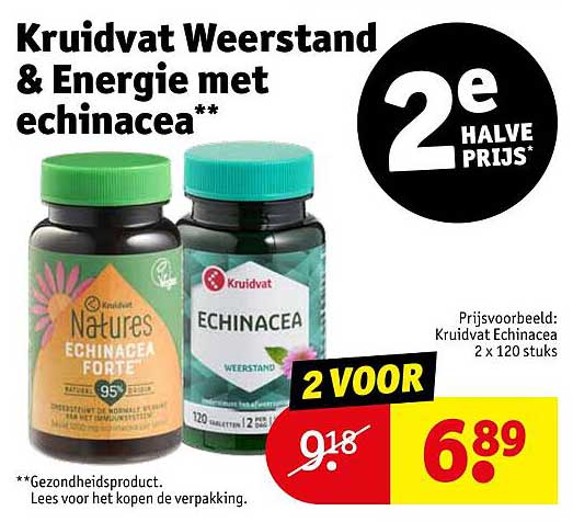 Kruidvat Weerstand & Energie met echinacea