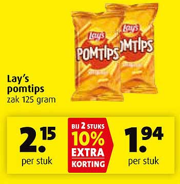 Lay’s pomtips