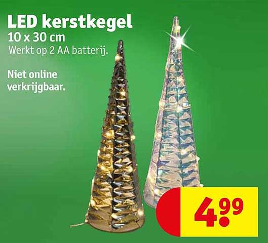 LED kerstkegel