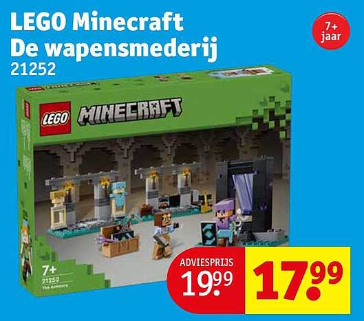 LEGO Minecraft De wapen smederij 21252