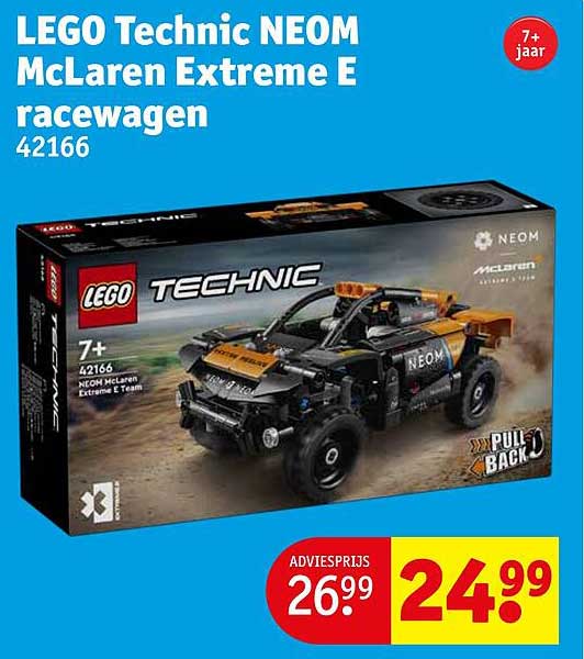 LEGO Technic NEOM McLaren Extreme E racewagen 42166