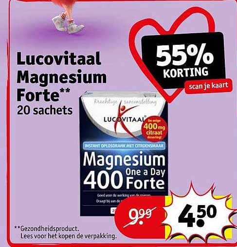 Lucovitaal Magnesium Forte** 20 sachets