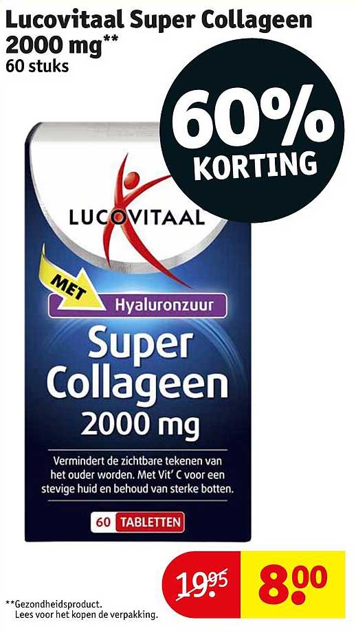 Lucovitaal Super Collageen 2000 mg**