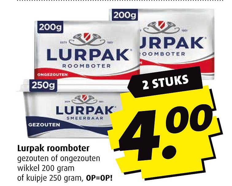 Lurpak roomboter