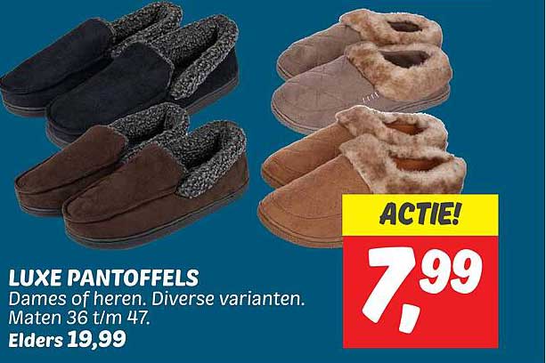 LUXE PANTOFFELS