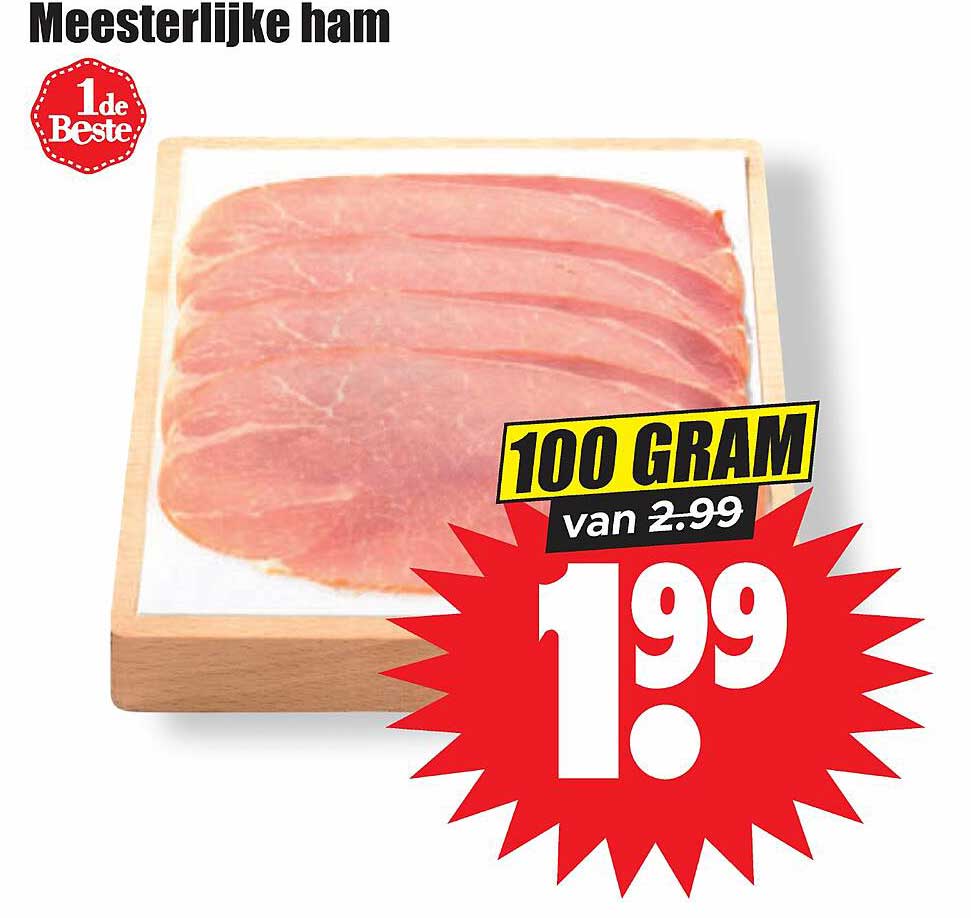 Meesterlijke ham