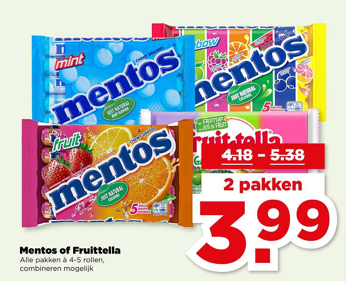 Mentos of Fruittella