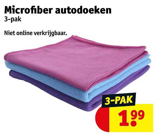 Microfiber autodoeken