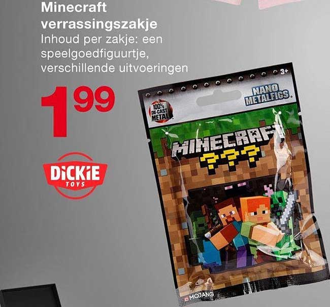 Minecraft verrassingszakje