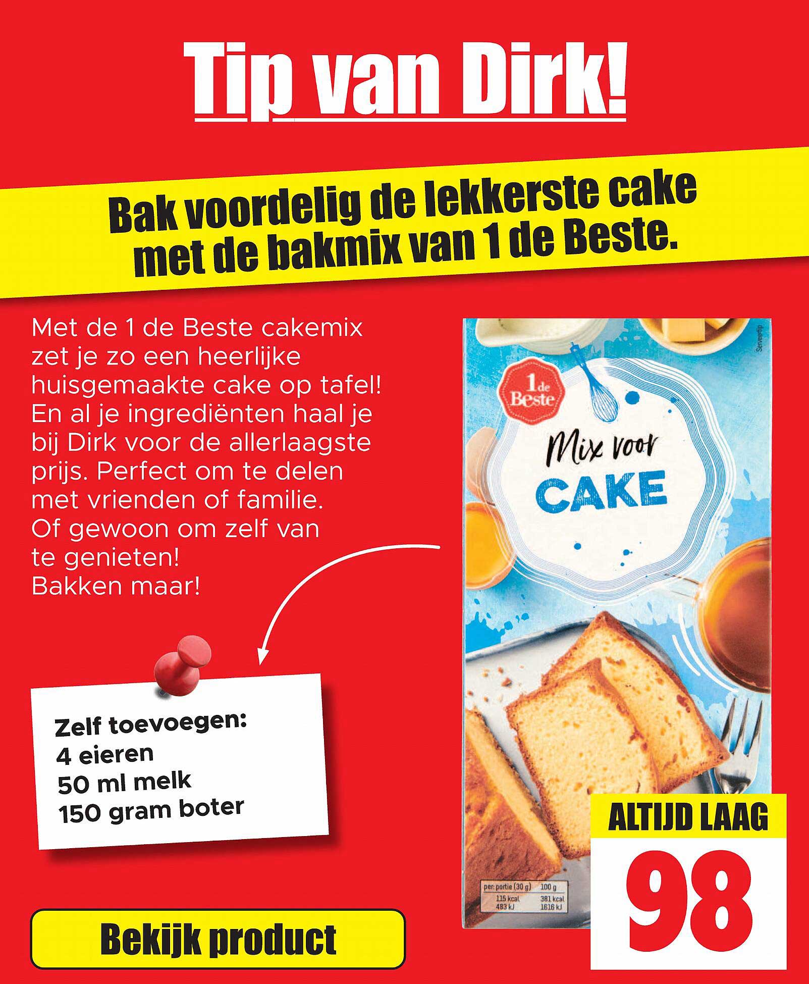 Mix voor CAKE