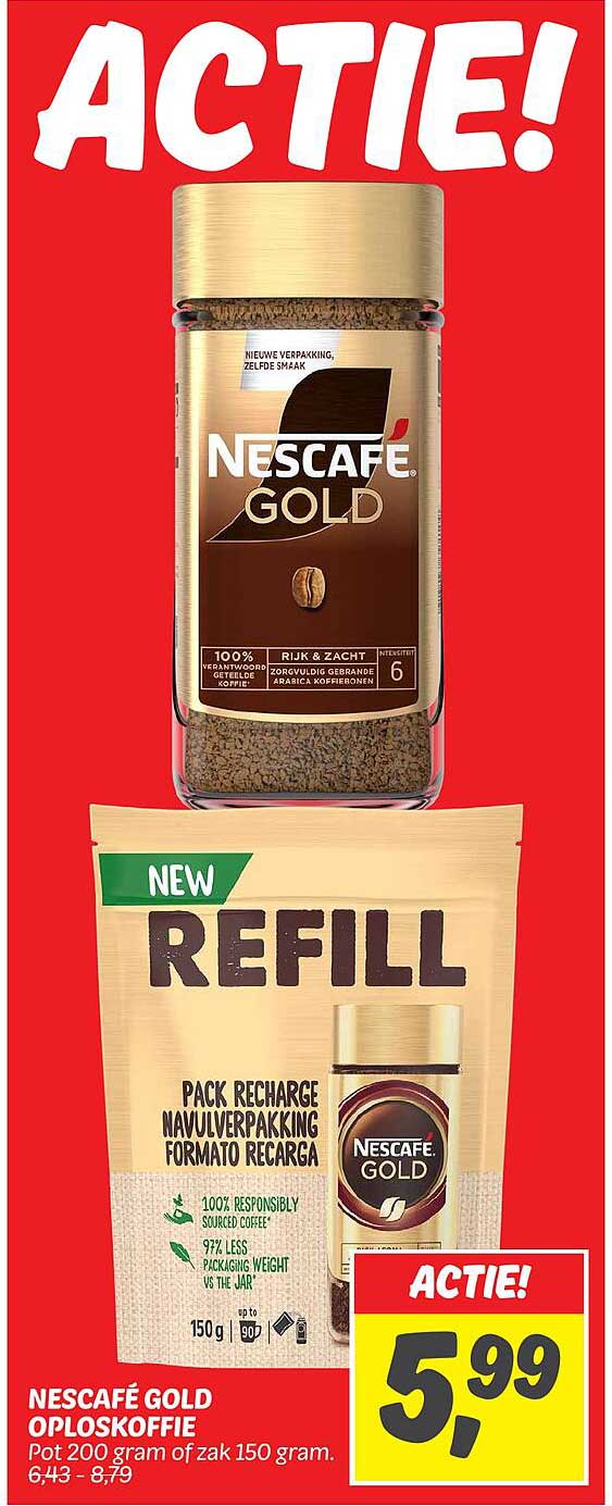 Nescafé Gold Oploskoffie