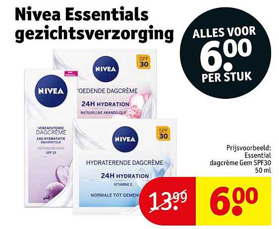 Nivea Essentials gezichtsverzorging