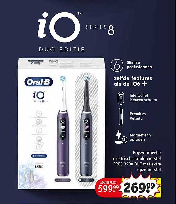 Oral-B iO Series 8 Duo Editie