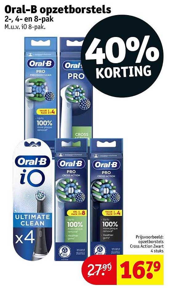 Oral-B opzetborstels