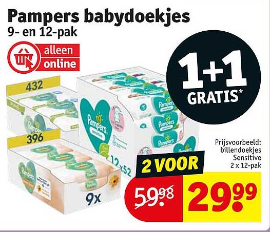 Pampers babydoekjes