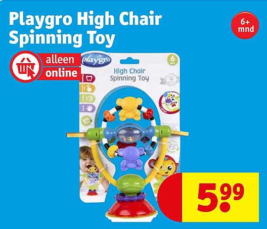 Playgro High Chair Spinning Toy