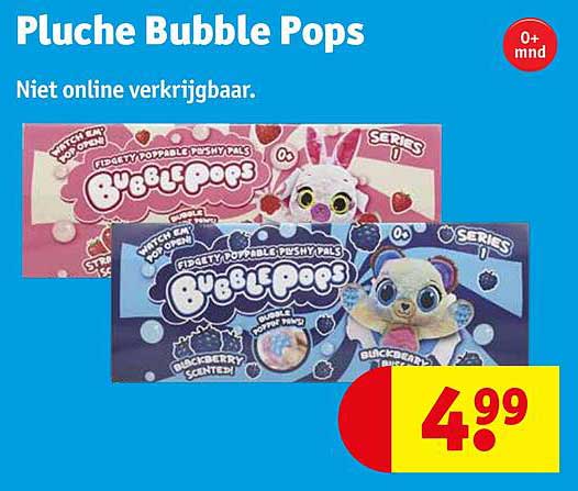 Pluche Bubble Pops