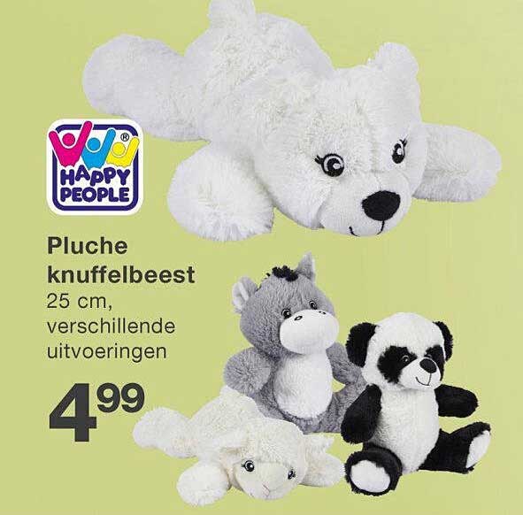 Pluche knuffelbeest