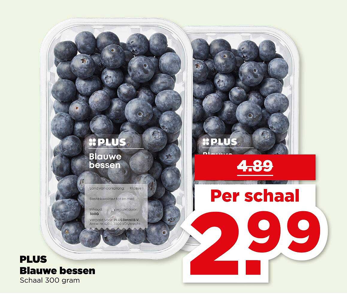 PLUS Blauwe bessen