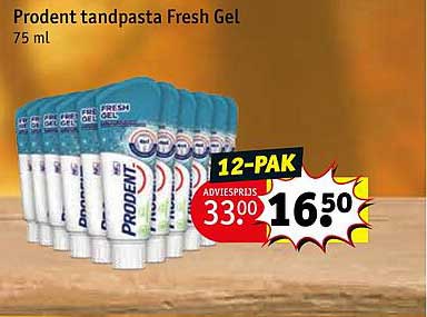 Prodent tandpasta Fresh Gel 12-PAK