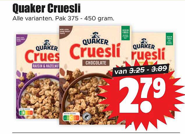 Quaker Cruesli