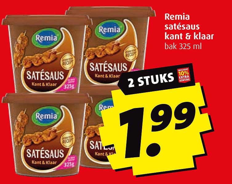 Remia satésaus kant & klaar