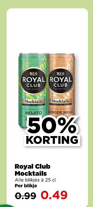 Royal Club Mocktails