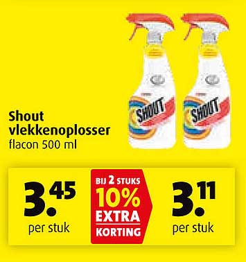 Shout vlekkenoplosser