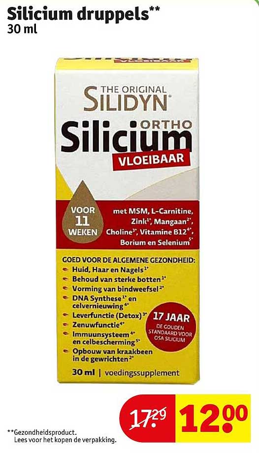 Silicium druppels**