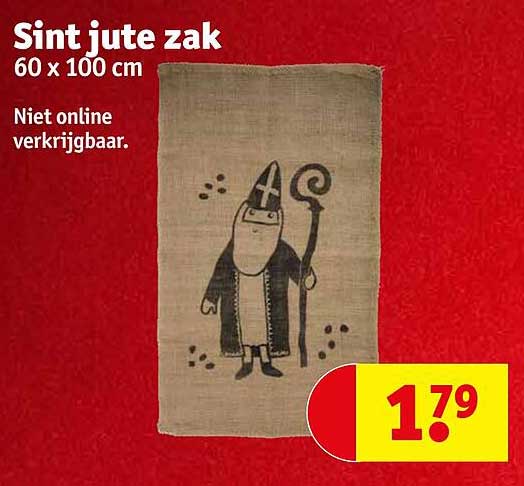 Sint jute zak