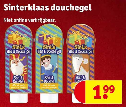 Sinterklaas douchegel