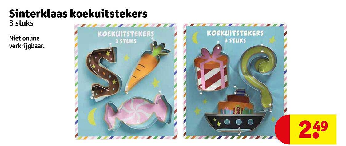 Sinterklaas koekiutstekers