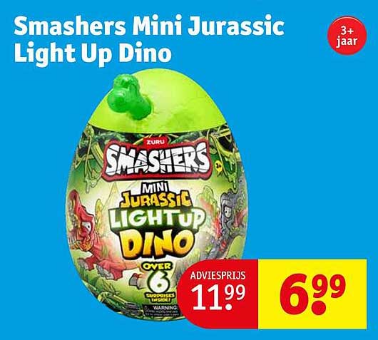 Smashers Mini Jurassic Light Up Dino