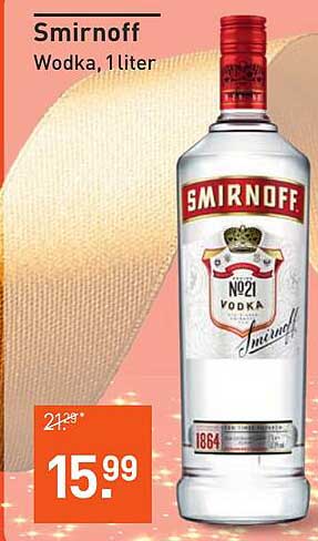 Smirnoff Wodka, 1 liter